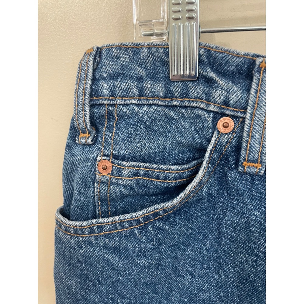 Vintage 1989 Levis 550 Orange Tab Relaxed Fit Tapered Jeans 38x30 38X29.5 - Picture 3 of 8